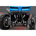 LS Traktor XJ25 HST s kabínou a predným trojbodovým závesným systémom