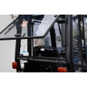 LS Traktor XJ25 HST s kabínou a predným trojbodovým závesným systémom