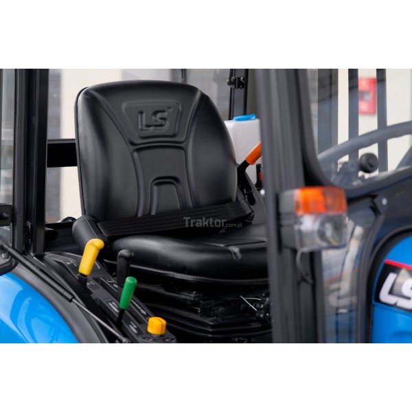 LS Tractor XJ25 HST with cab and front three-point suspension system