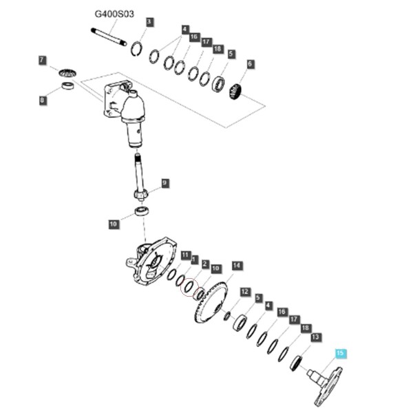 Entretoise 43 x 58,80 x 0,80 / LS XJ25 / TRG400 / 40218949