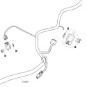 Interruptor, sensor de elevador trasero / LS XJ25 / LS MT1.25 / TRG750 / 40195597 / DELTA 6400-02