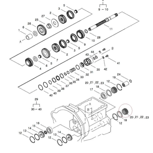 Abstandshalter 71 x 56 x 0,20 mm / LS XJ25 / LS MT3,50 / LS MT3,60 / A0870502 / 40012949