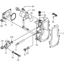 Engine housing gasket / LS MT1.25 / 119717-61070 / no. 40356066