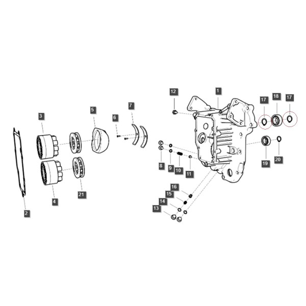 Bodná rána / Ø25 mm / LS XJ25 / LS MT1,25 / LS MT3,35 / LS MT3,40 / LS MT3,50 / LS MT3,60 / S810025001 / č. 40029271