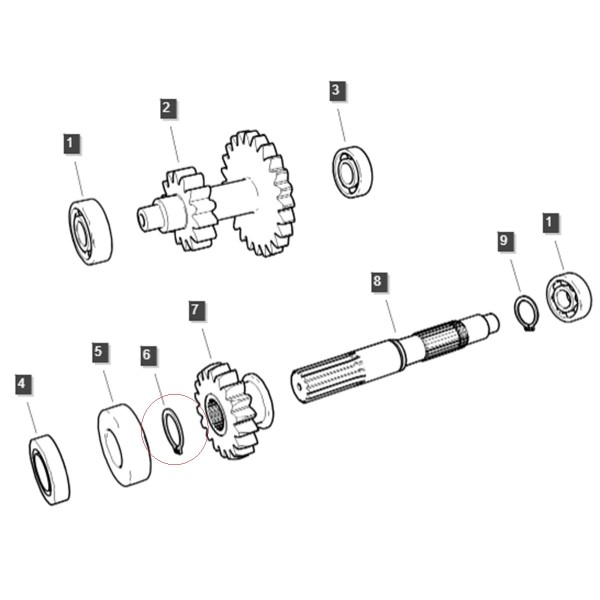 Tamaño de rueda / LS XJ25 / LS MT1.25 / LS MT3.35 / LS MT3.40 / LS MT3.50 / LS MT3.60 / S810020001 / n.º 40029265