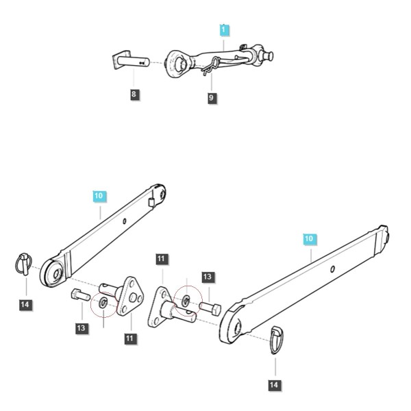 Arandela elástica 24,50 x 14,20 x 3,50 mm / LS XJ25 / LS MT3.35 / LS MT3.40 / LS MT3.50 / LS MT3.60 / S361140013 / 40029553