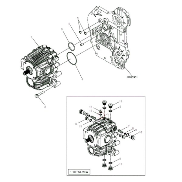 Joint torique / LS XJ25 / Tracteur LS / n° 40029197