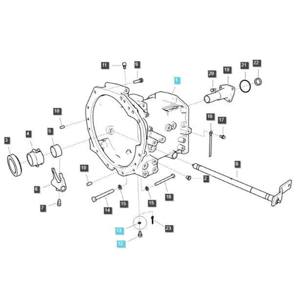 Joint torique / LS XJ25 / LS MT3.35 / LS MT3.40 / LS MT3.50 / LS MT3.60 / nr 40029196