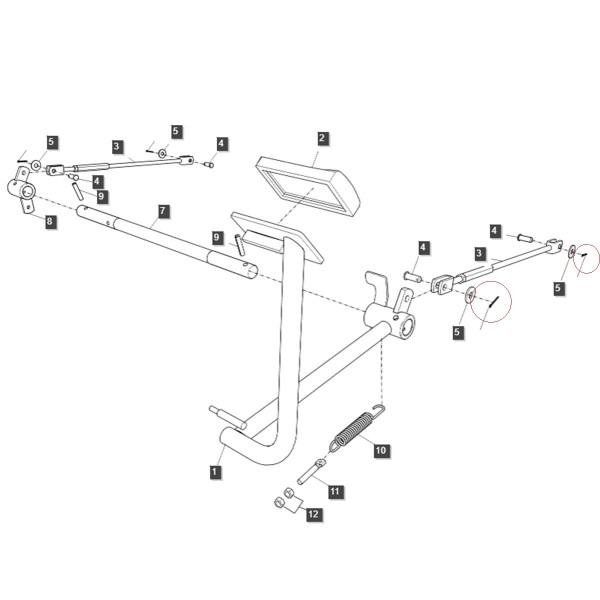 Zawleczka / 30 x 2 mm / LS XJ25 / LS MT1,25 / LS MT3,35 / LS MT3,40 / LS MT3,50 / LS MT3,60
