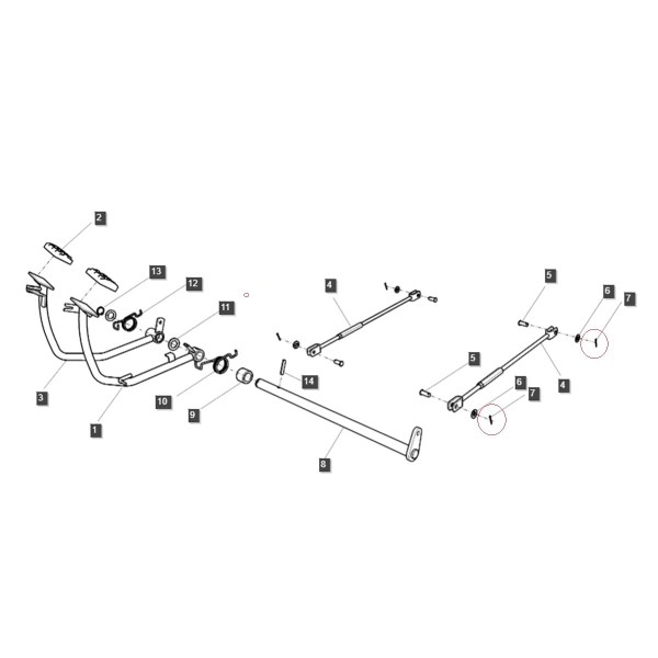Zawleczka / 30 x 2 mm / LS XJ25 / LS MT1,25 / LS MT3,35 / LS MT3,40 / LS MT3,50 / LS MT3,60