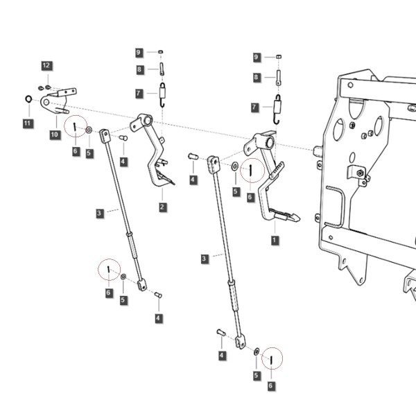 Zawleczka / 30 x 2 mm / LS XJ25 / LS MT1,25 / LS MT3,35 / LS MT3,40 / LS MT3,50 / LS MT3,60