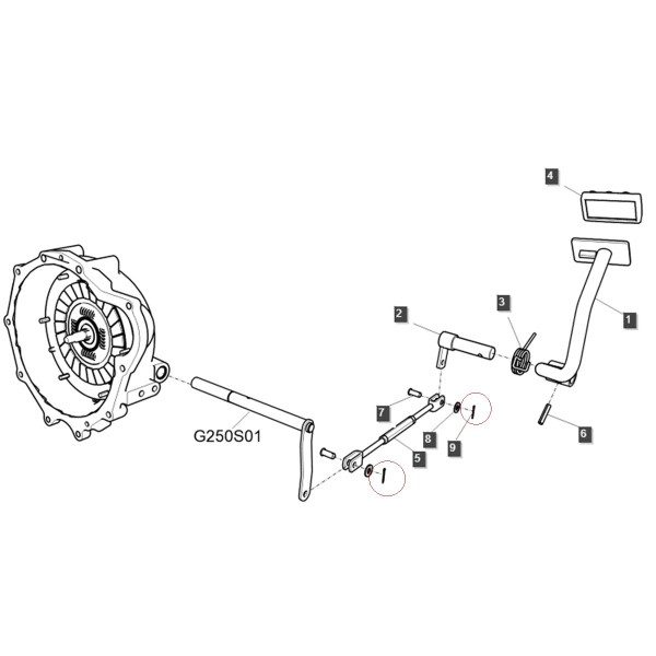 Zawleczka / 30 x 2 mm / LS XJ25 / LS MT1,25 / LS MT3,35 / LS MT3,40 / LS MT3,50 / LS MT3,60