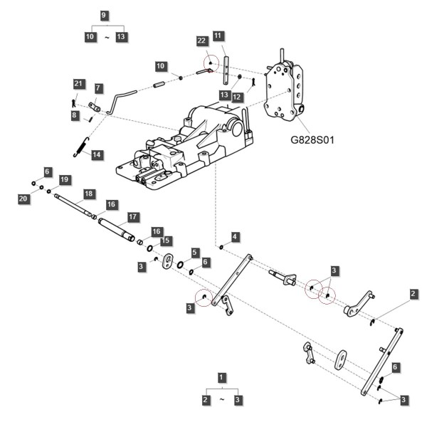 Čelní kolo D6 / LS MT1.25 / LS MT3.35 / LS MT3.40 / LS MT3.50 / LS MT3.60 / S814006003 / 40029314