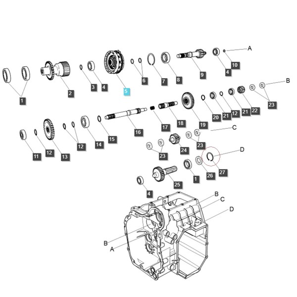 Seegerring / LS MT1.25 / LS MT3.35 / LS MT3.40 / LS XJ25 / Nr. 40029298