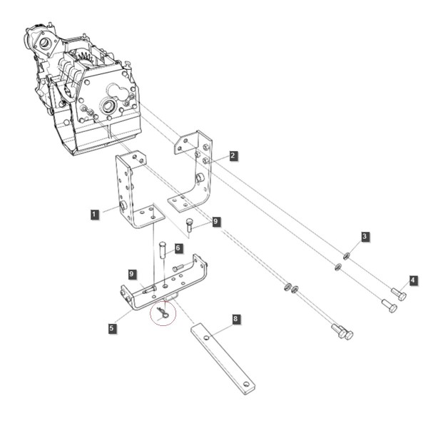 Zawleczka 20x4 mm / LS XJ25/LS MT1.25/LS MT3.35/LS MT3.40/LS MT3.50/LS MT3.60 | Traktor.com.pl