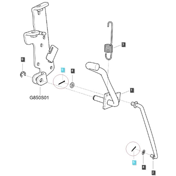 Zawleczka / LS MT1.25 / LS XJ25 / S441202013 / nr 40029119