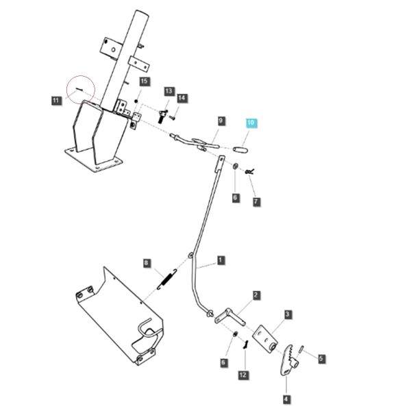 Zawleczka / LS MT1.25 / LS XJ25 / S441202013 / nr 40029119