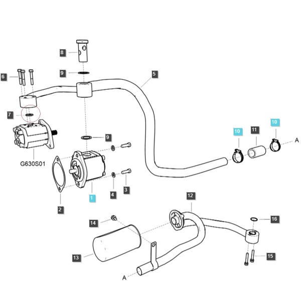 O-krúžok / LS XJ 25 / LS MT1.25 / LS MT3.35 / LS MT3.40 / LS MT3.50 / LS MT3.60 / S801018010 / nr 40029206