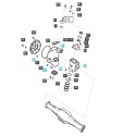 Distanzstück, Metalldichtung LS MT3.50 / LS MT3.60 / TRG400 / A1402048 / 40012502