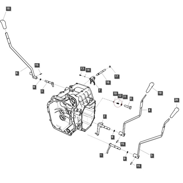 Sprężyna / LS XJ25 / LS MT1.25 / LS MT3.35 / LS MT3.40 / LS MT3.50 / LS MT3.60 / 3A1290011 / nr 40011943