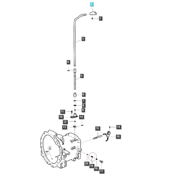 Sprężyna / LS XJ25 / LS MT1.25 / LS MT3.35 / LS MT3.40 / LS MT3.50 / LS MT3.60 / 3A1290011 / nr 40011943