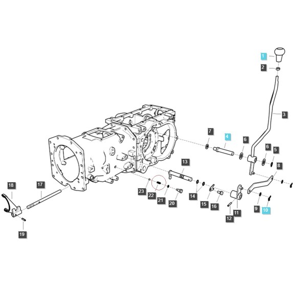 Sprężyna / LS XJ25 / LS MT1.25 / LS MT3.35 / LS MT3.40 / LS MT3.50 / LS MT3.60 / 3A1290011 / nr 40011943