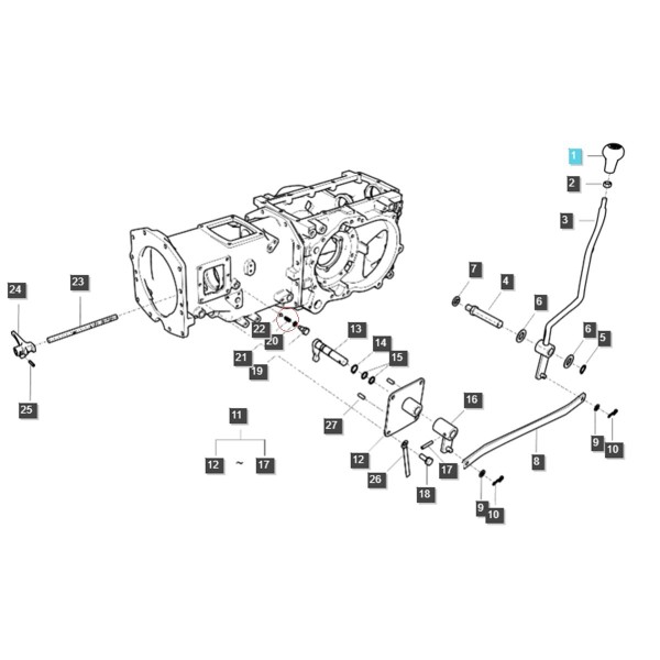 Sprężyna / LS XJ25 / LS MT1.25 / LS MT3.35 / LS MT3.40 / LS MT3.50 / LS MT3.60 / 3A1290011 / n.º 40011943