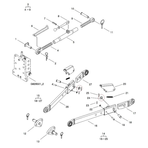 Podkładka zwykła 37 x 21 x 3 mm / LS MT3.35 / LS MT3.40 / LS MT3.50 / LS MT3.60 / S364200013 / 40028181 | Traktor.com.pl