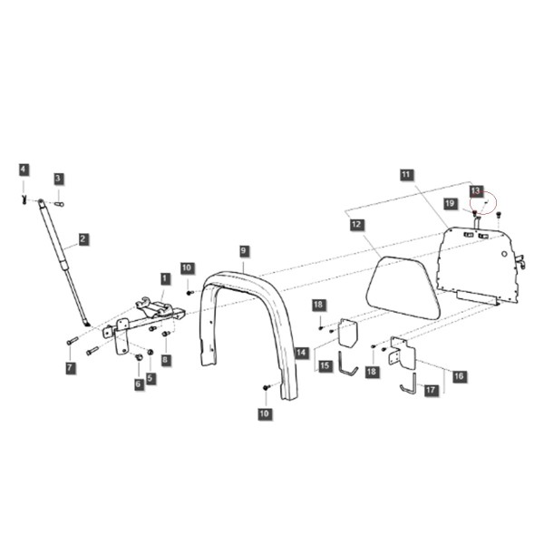 SCHWARZE BREMSE KOMPLETT / LS XJ25 / LS MT3.35 / LS MT3.40 / LS MT3.50 / LS MT3.60 / TRG970 / A1970279 / 40012278