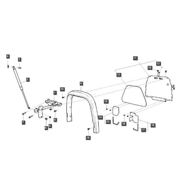 BLACK ASSY BRAKE / LS XJ25 / LS MT3.35 / LS MT3.40 / LS MT3.50 / LS MT3.60 / TRG970 / A1970279 / 40012278