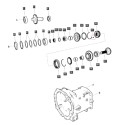 Llave del piñón de accionamiento 16,90 x 4,75 x 3,45 mm LS Tractor / LS MT3.50 / TRG281 / A1281399 / 40009844