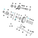 Ložisko / 11,50 x 6,40 x 1,60 mm / LS XJ25 / LS MT1,25 / LS MT3,35 / LS MT3,40 / LS MT3,50 / LS MT3,60 / S363060013