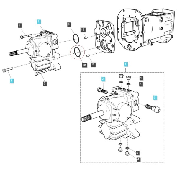 O-kroužek 69,40 x 3,10 / LS MT3,35 / LS MT3,40 / S80207010 / 40029227