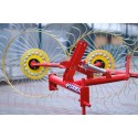 Przetrząsacz, zgrabiarka 4 gwiazdowa Z213 4FARMER | Traktor.com.pl