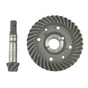 Wałek atakujący 6T/20T + koło talerzowe 37T / Kubota B5000 / 66621-56724 | Traktor.com.pl
