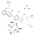 Vis à bride M8 x 1,25 x 20 / LS MT3.35 / LS MT3.40 / LS MT3.50 / LS MT3.60 / TRG310 / 40182447