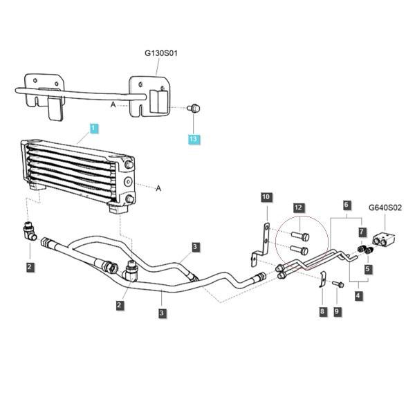 Schraube M14 x 2,00 x 60 mm / GS 8.8 / LS MT3.35 / LS MT3.40 / LS MT3.50 / LS MT3.60 / S153145033 / 40236186