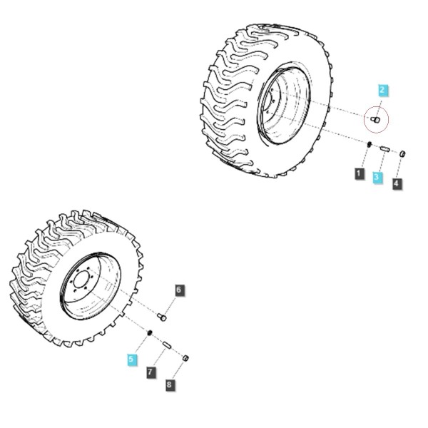 Screw M16 x 1.5 x 30 mm / LS XJ25 / LS MT3.35 / LS MT3.40 / LS MT3.50 / LS MT3.60 / S154163037 / 40404842