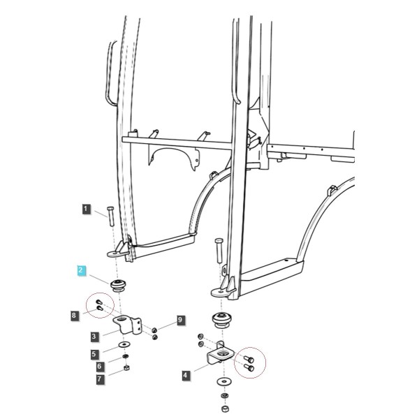 Bolzen / M14 x 2,00 x 40 / GS 8.8 / LS MT1.25 / LS MT3.50 / LS MT3.60 / S153144033 / 40234226