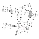 Cojinete de bolas 6009-B / 45 x 75 x 16 mm / A0860090 / 40012699