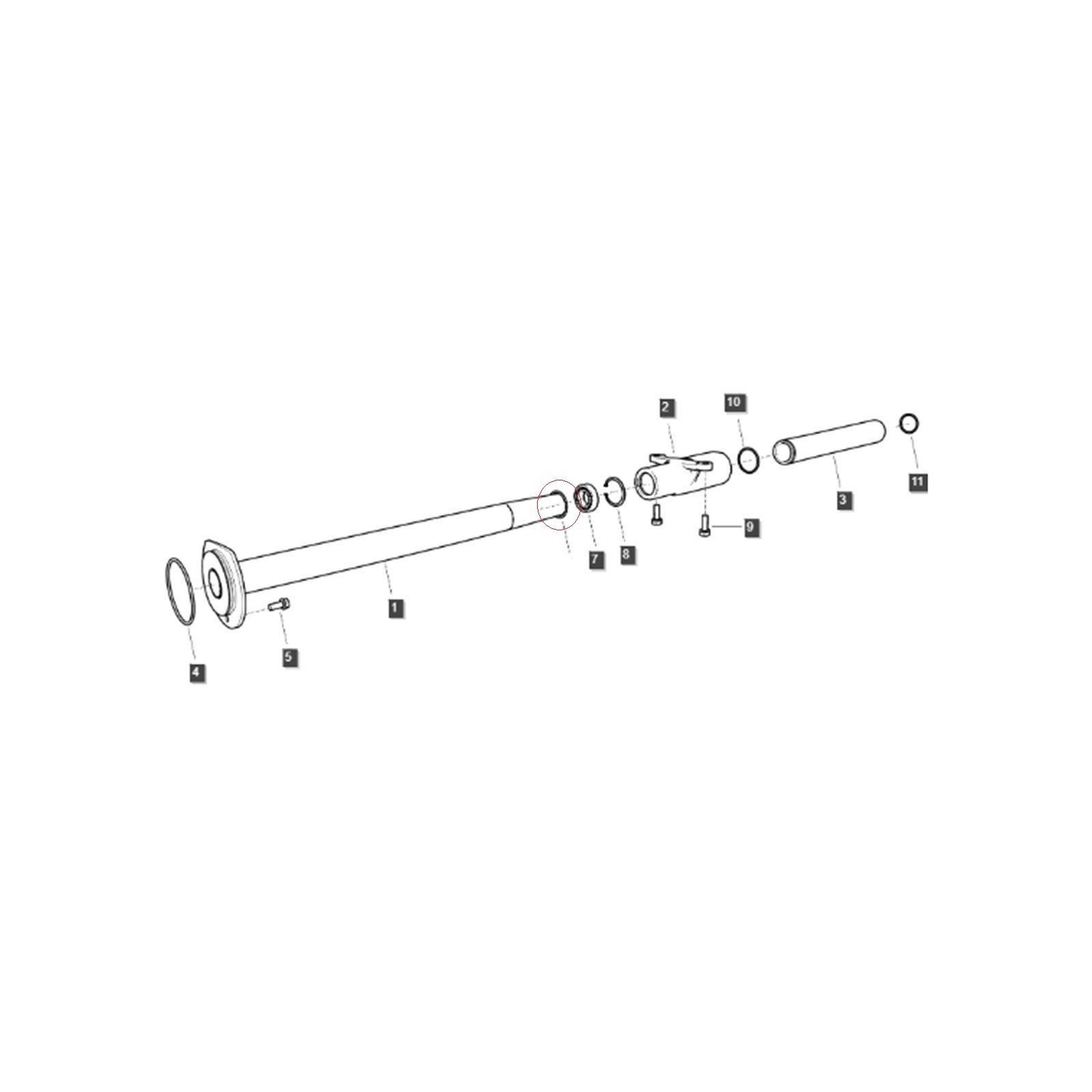 O ring S80204010 nr 40029222 Ls Tractor
