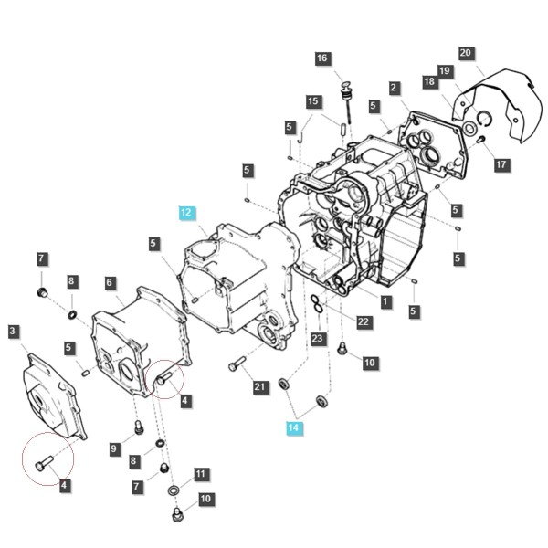 Śruba M10 x 1.25 x 30 / S154103033 / LS Tractor 40028949