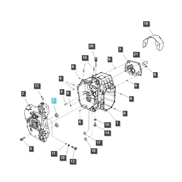 Šroub M10 x 1,25 / LS XJ25 Traktor / MT3,35 / / GS / 8,8 / W / WS / S154102533 / 40028948