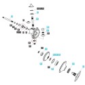 Náboj redukčné ložisko / A0863070H1 / Ls Traktor 40012929