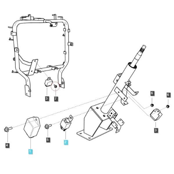 Bolt / M6 x 1.00 x 16 / LS XJ25 / LS MT1.25 / LS MT3.35 / LS MT3.40 / LS MT3.50 / LS MT3.60 / S159061633 / nr 40028998