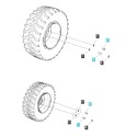 Podkładka 21.50 x 12.20 x 3 mm / LS XJ25 / LS MT1.25 / LS MT3.35 / LS MT3.40 / LS MT3.50 / LS MT3.60 / S361120013 / 40029551