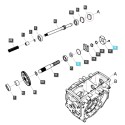Schraubenblock / LS MT3.35 / LS MT3.40 / LS MT3.50 / LS MT3.60 / TRG283 / A1283016 / Nr. 40007516