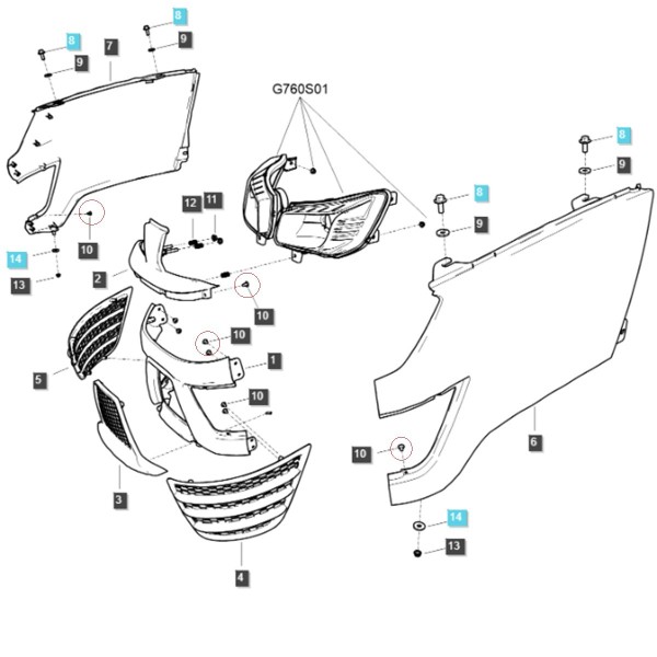 Moteur / LS XJ25 / LS MT1.25 / LS MT3.35 / LS MT3.40 / LS MT3.50 / LS MT3.60 / S234501611 / 40029023