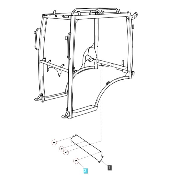 Vis M6 x 1,00 x 20 / LS XJ25 / LS MT1.25 / LS MT3.35 / LS MT3.40 / LS MT3.50 / LS MT3.60 / S155062033 / 40028966