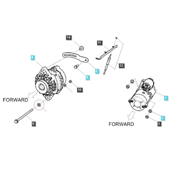 Unterlegscheibe 17 x 8,40 x 1,6 mm / S364080013 / Ls Traktor 40028169